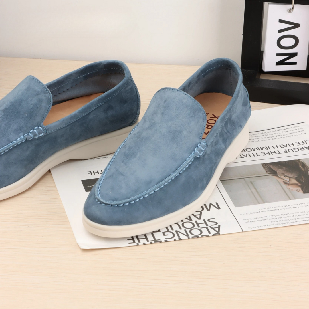 Maison Laurentis | Luxe Suede Loafers