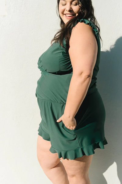Rosa | Supportive Ruffle Swimsuit