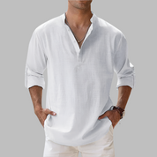 Andrew St Clair | Men’s Relaxed Linen Summer Shirt