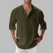Andrew St Clair | Men’s Relaxed Linen Summer Shirt