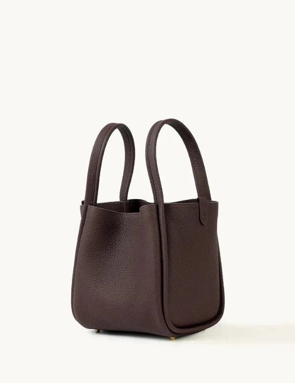 Minnie | Medium Leather Bucket Bag