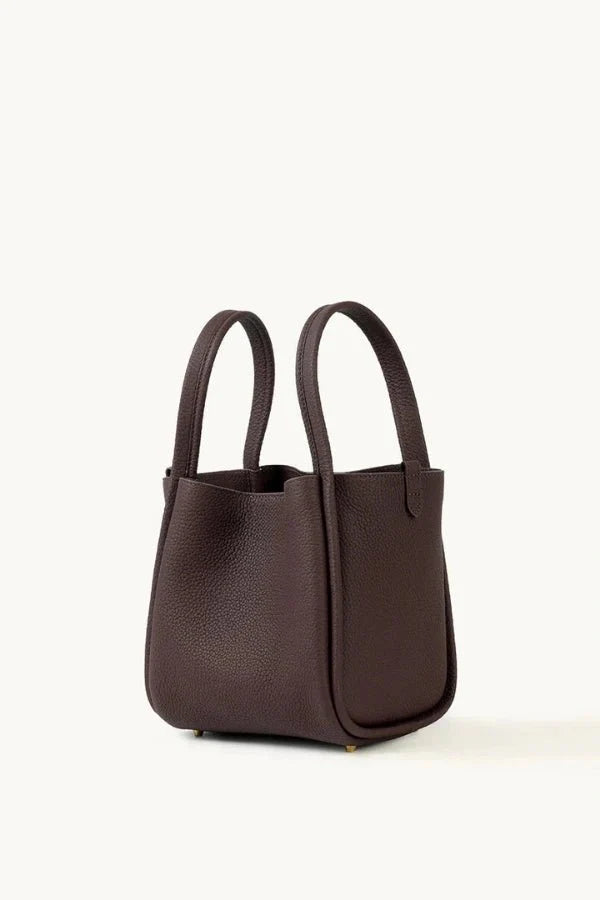 Minnie | Medium Leather Bucket Bag