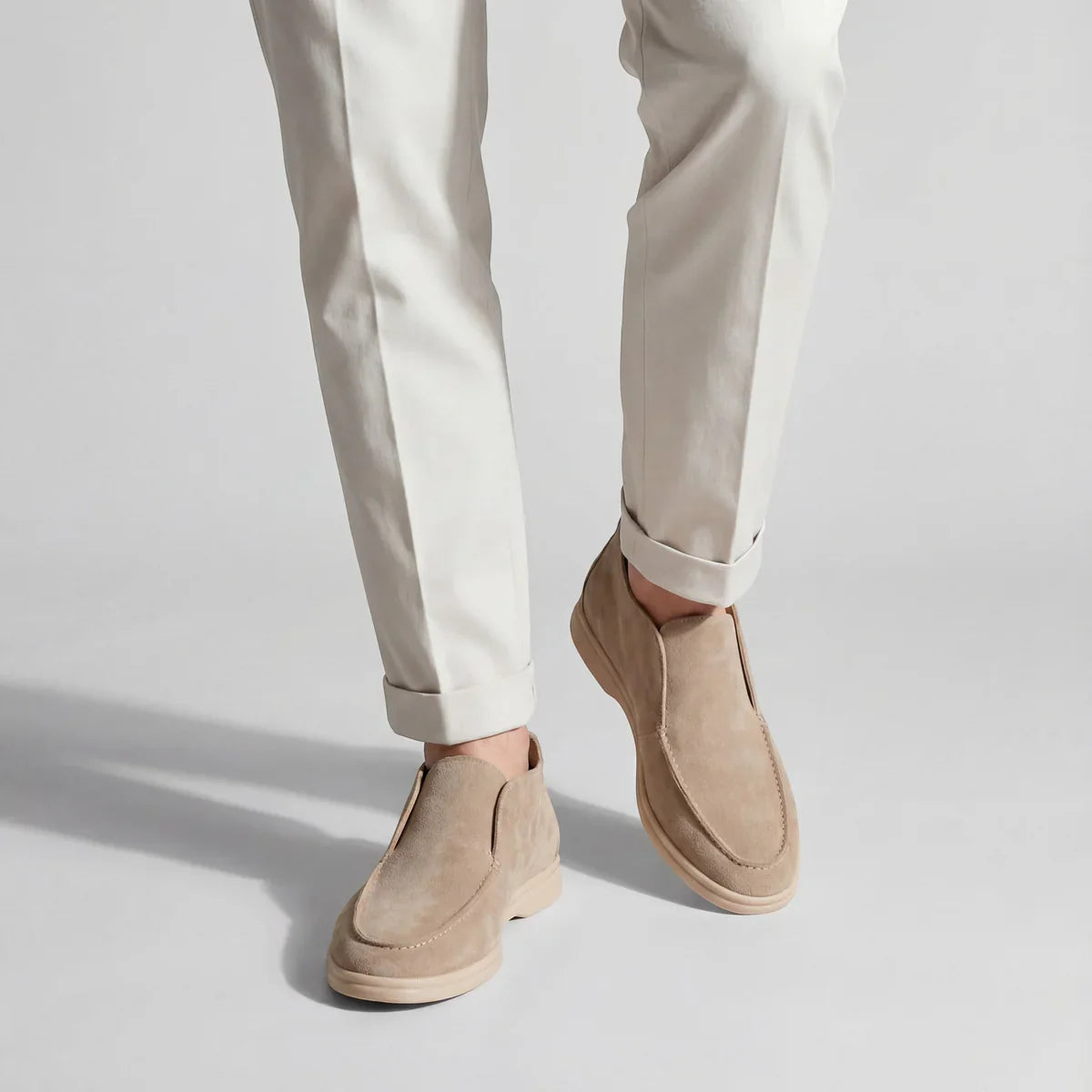 Valmere | Men’s Suede Penny High Loafers