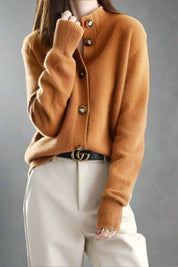 Valmera - Women’s Cashmere Button Cardigan