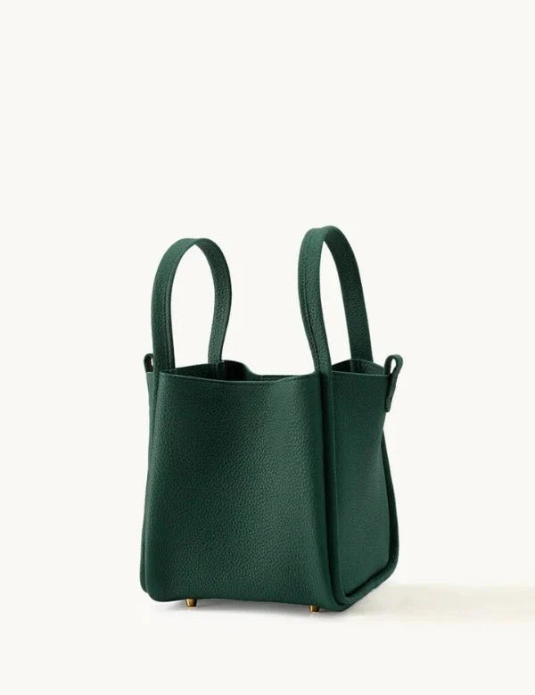 Minnie | Medium Leather Bucket Bag
