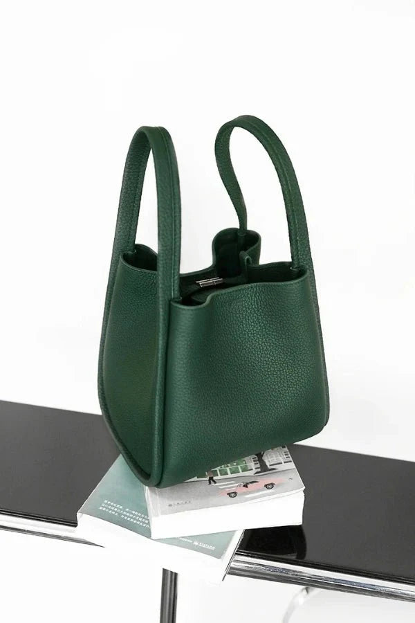 Minnie | Medium Leather Bucket Bag