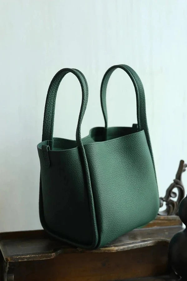 Minnie | Medium Leather Bucket Bag