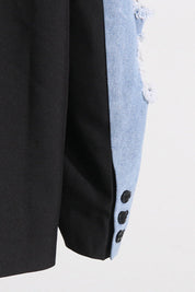 Denvara – Women’s Loose Denim Style Shirt Dress