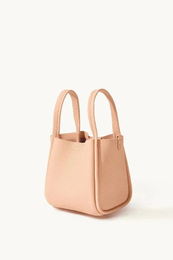 Minnie | Medium Leather Bucket Bag