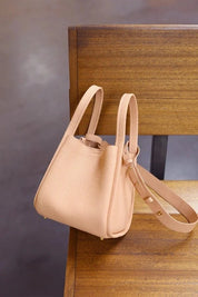Minnie | Medium Leather Bucket Bag