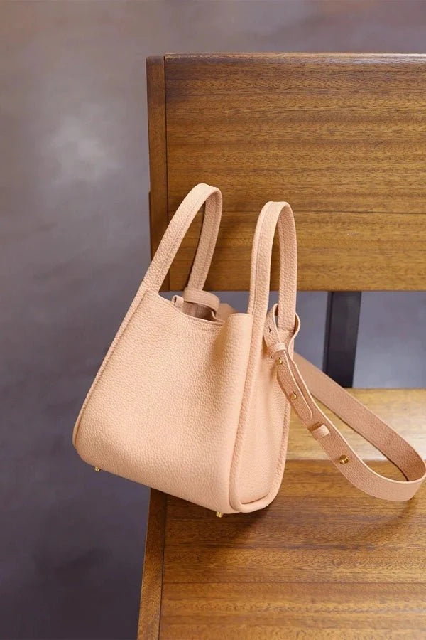 Minnie | Medium Leather Bucket Bag