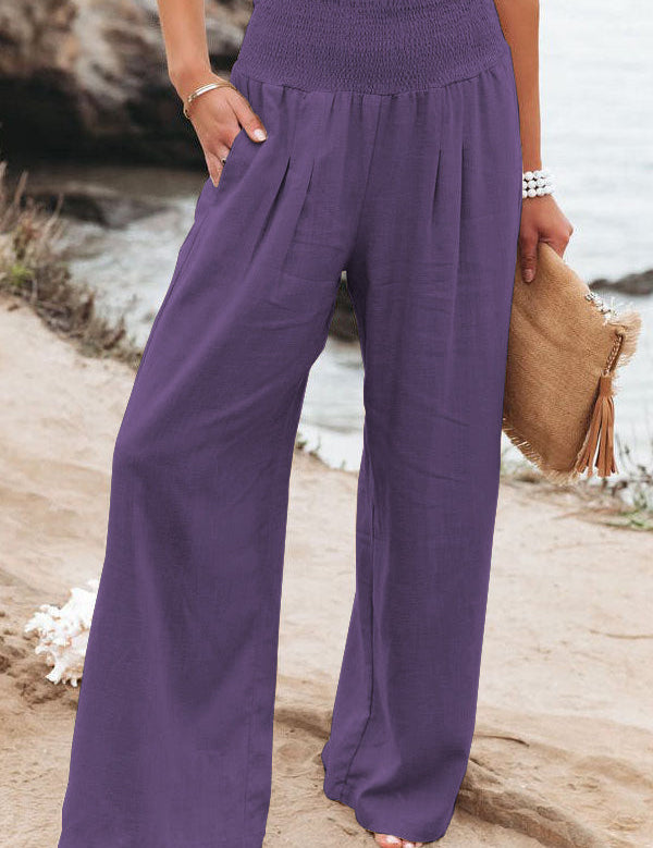 Avelin – Slub Cotton Pocketed Lounge Pants