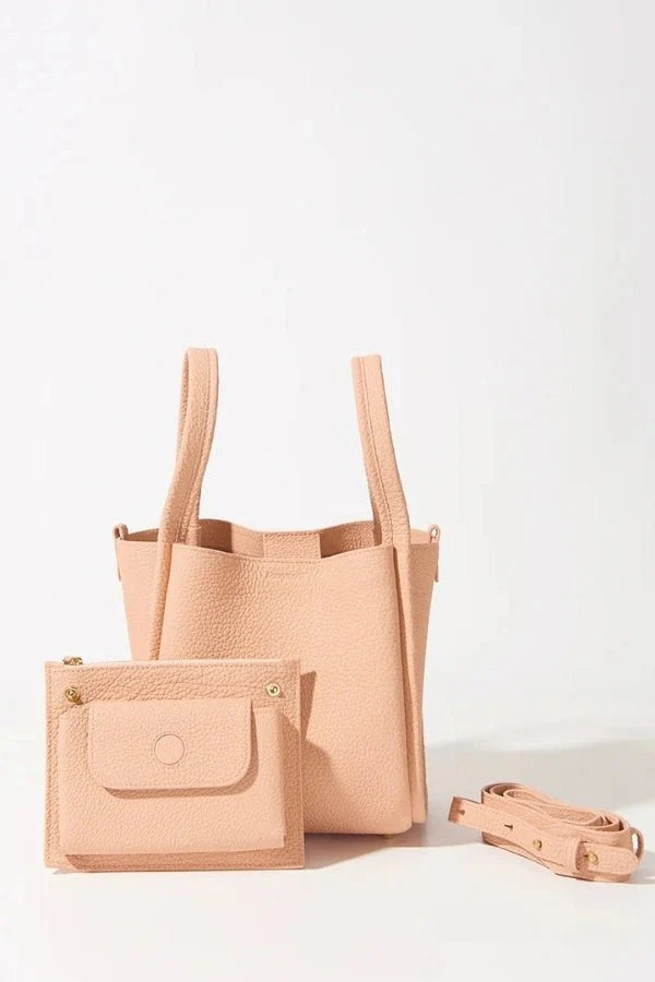 Minnie | Medium Leather Bucket Bag