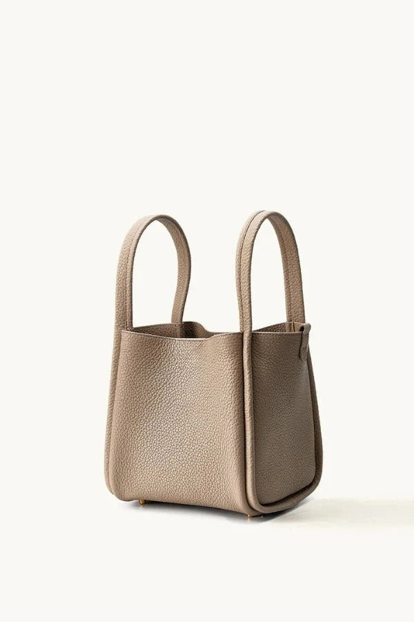 Minnie | Medium Leather Bucket Bag