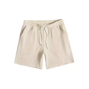 Marbella | Men’s Waffle Knit Summer Shirt & Shorts Set