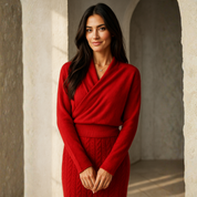 Elara - Women’s Crossover Sweater