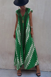 Mirelle – Relaxed V-Neck Maxi Dress