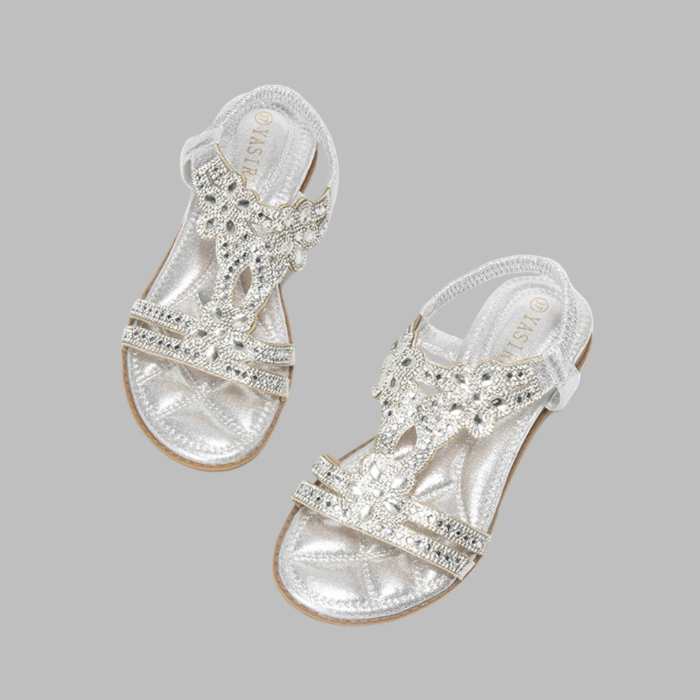 Camille | Boho Balance Sandals with Artisan Straps
