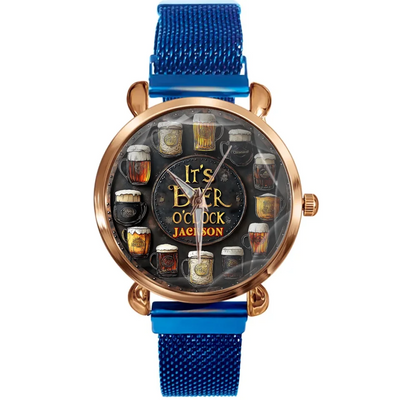 It's Beer O'clock | Personalised Beer Watch