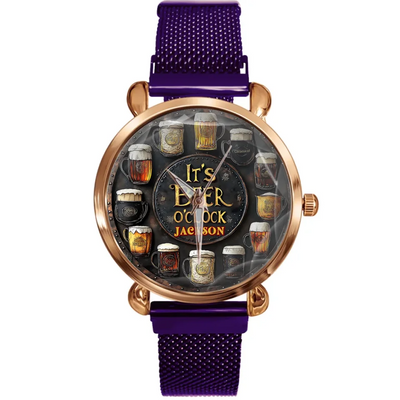 It's Beer O'clock | Personalised Beer Watch