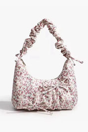 Aemi | Women’s Floral Ruched Handle Bag
