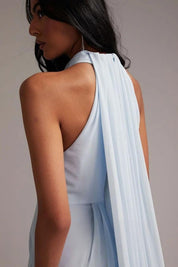 Solmara – Women’s Halter Neck Loose Maxi Dress