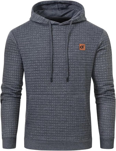 Stylish Jacquard Knit Hoodie