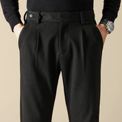 Verona | Men’s Wool Blend Pleated Trousers
