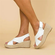 Clarisse | Orthopedic Espadrille Wedge Sandals