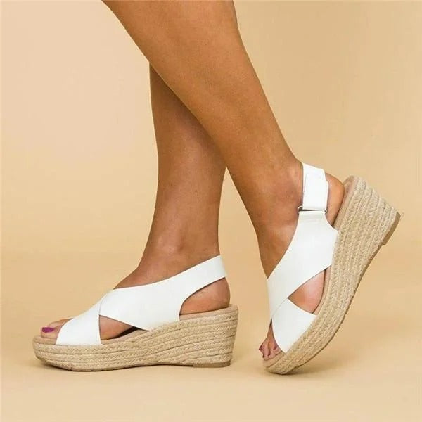 Clarisse | Orthopedic Espadrille Wedge Sandals