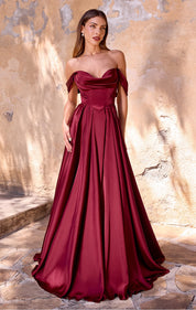Aurelisse | Off-Shoulder Corset Evening Gown