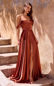 Aurelisse | Off-Shoulder Corset Evening Gown