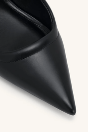 Lucille | Women’s Vegan Leather Pointed Toe Mules