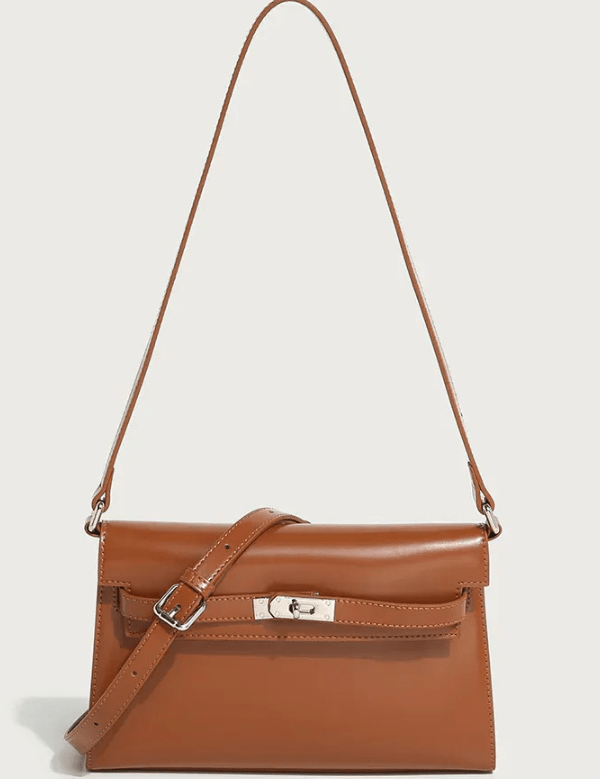 Aria | Flap Tote Bag with Buckle Detail
