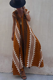 Mirelle – Relaxed V-Neck Maxi Dress