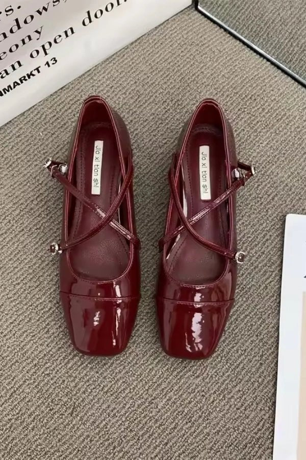 Camille | Classic Vintage-Inspired Flat Shoes