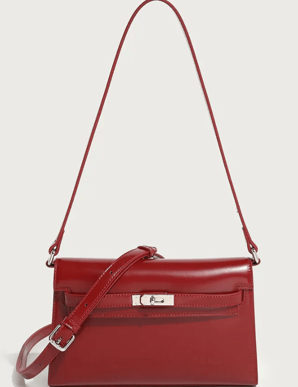 Aria | Flap Tote Bag with Buckle Detail