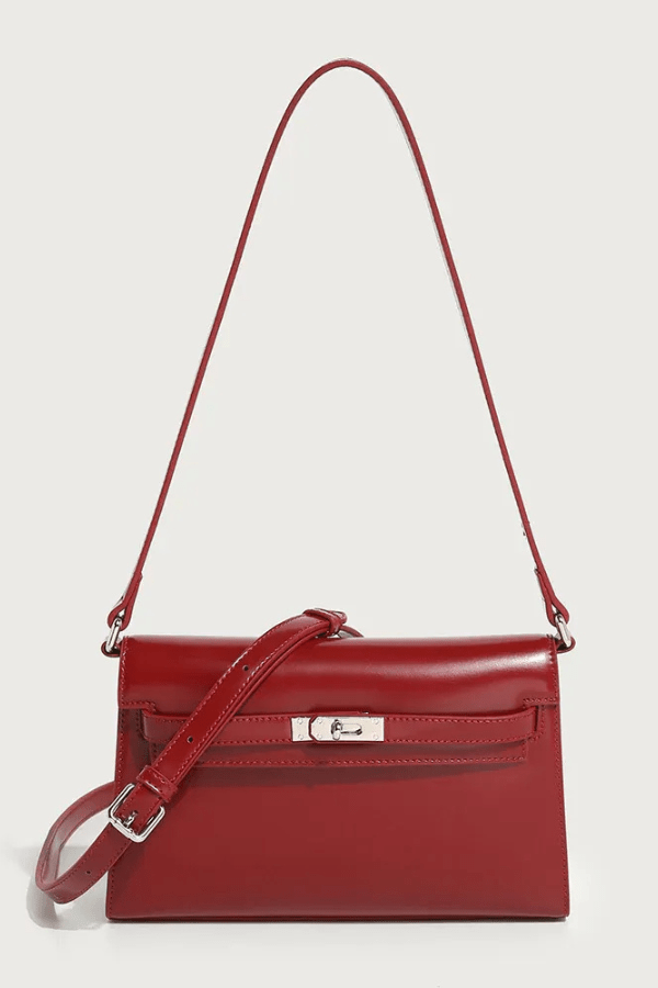 Aria | Flap Tote Bag with Buckle Detail