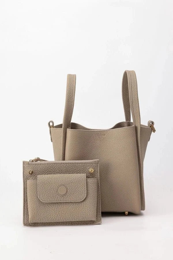 Minnie | Medium Leather Bucket Bag