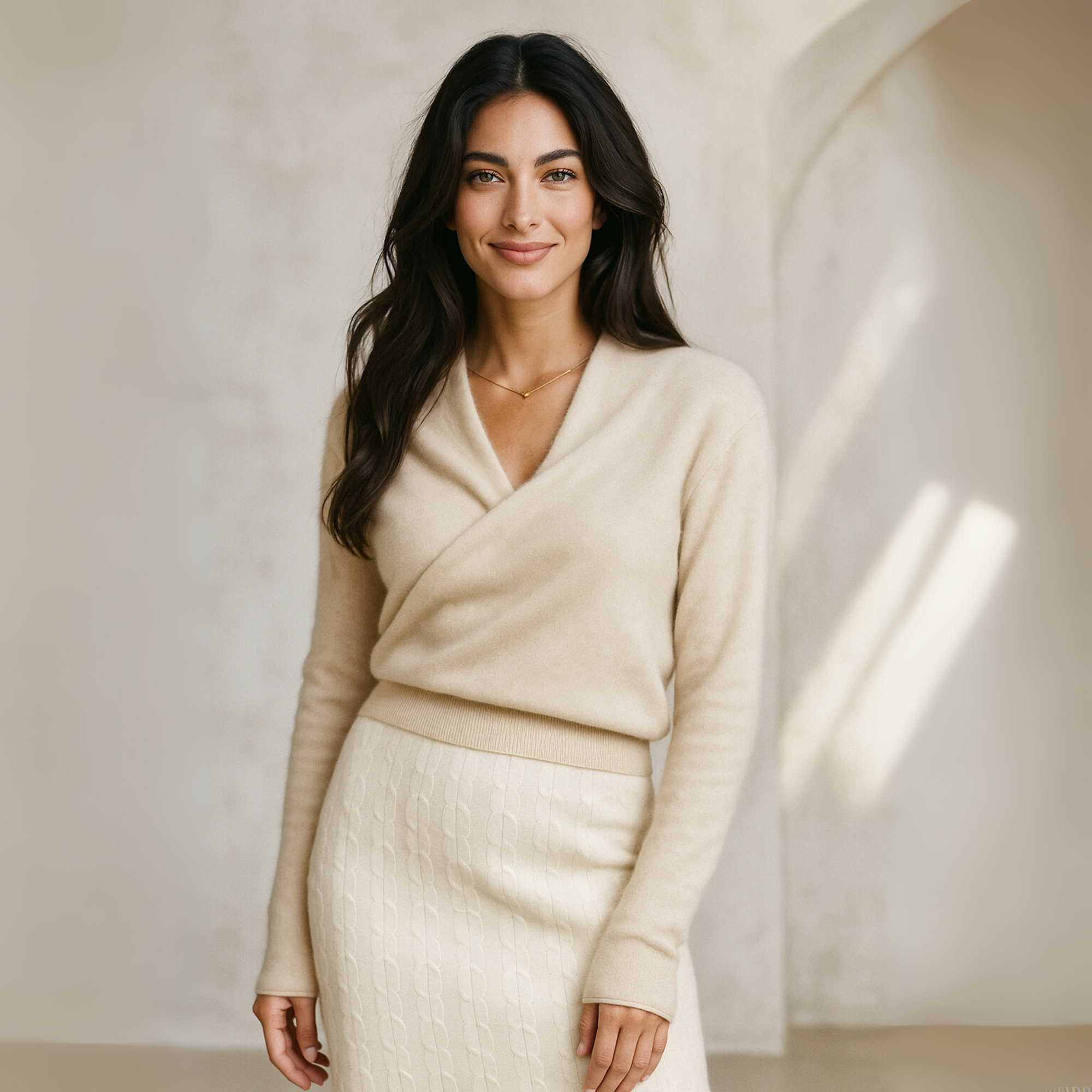 Elara - Women’s Crossover Sweater