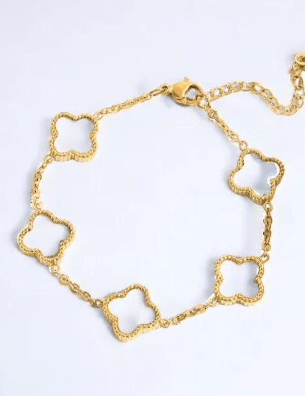 Genevive | Silver Twisted Cuff Bracelet