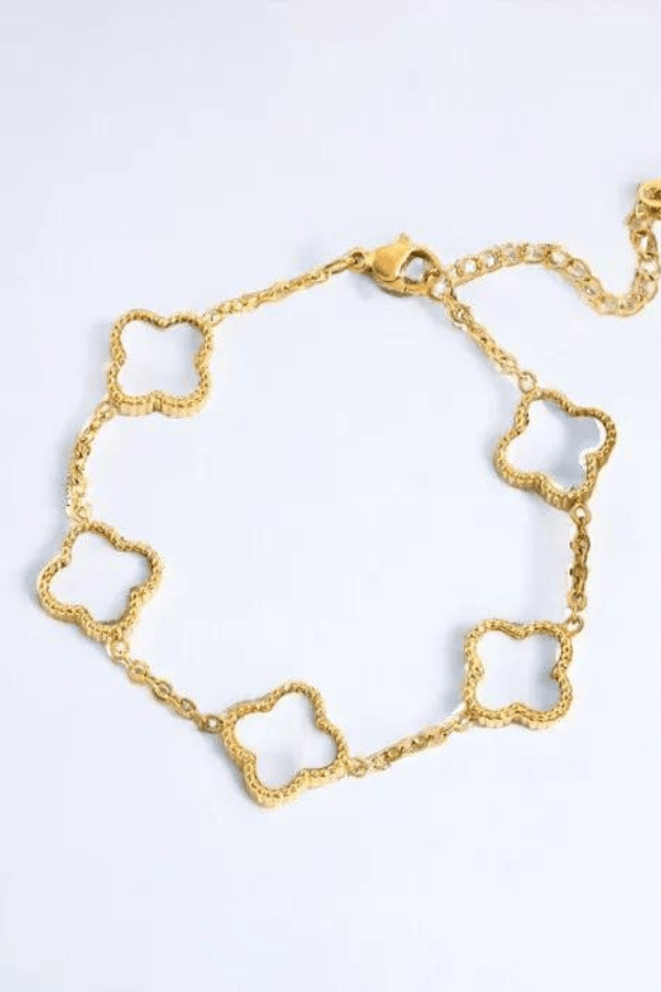 Genevive | Silver Twisted Cuff Bracelet