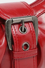 Sage | Women’s Buckle Detail Shoulder Bag