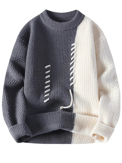 Thick Warm Crewneck Sweater