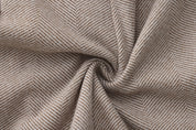 Cortina | Men’s Herringbone Wool Tapered Trousers