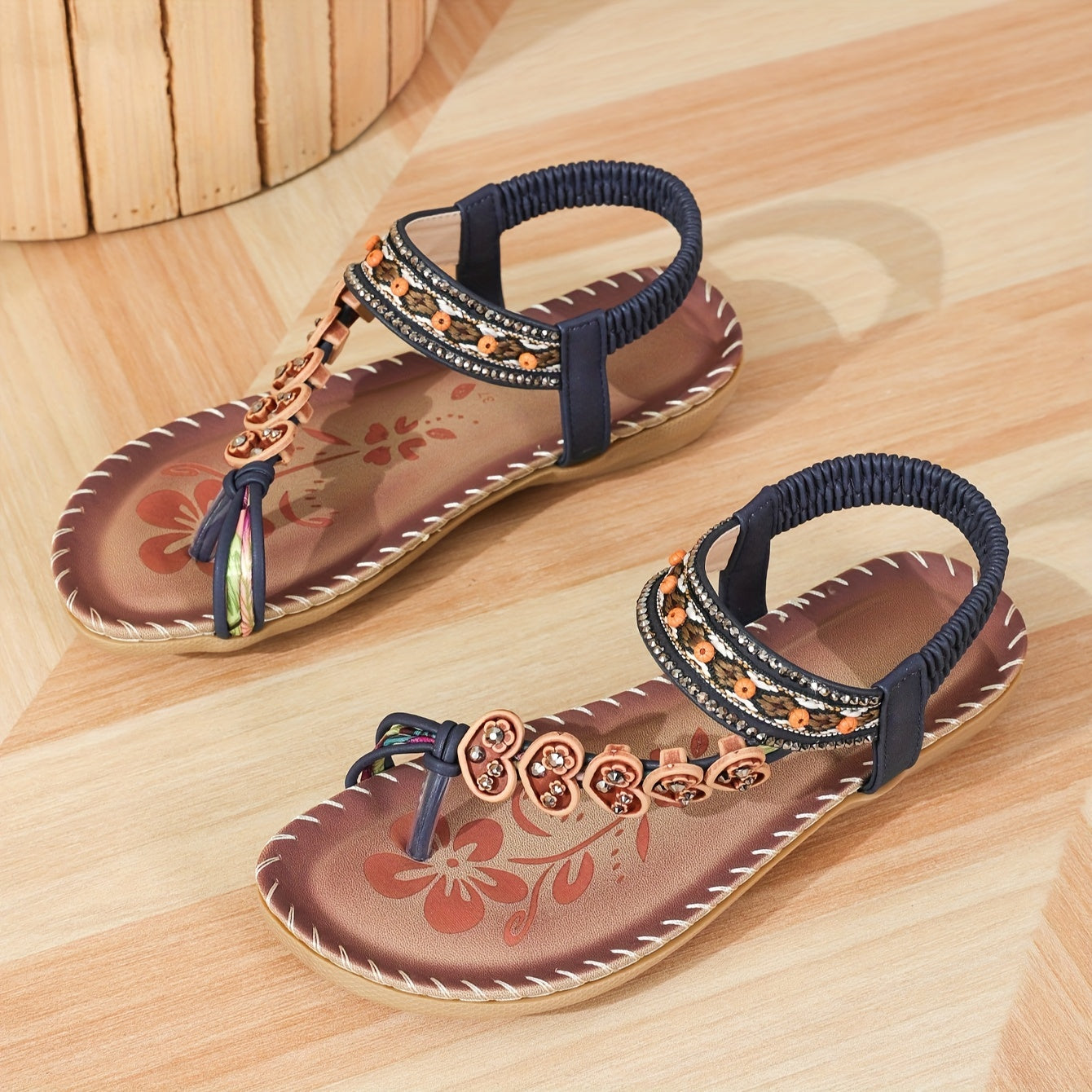Cherry | Comfortable Stylish Women's Orthopedic Sandals