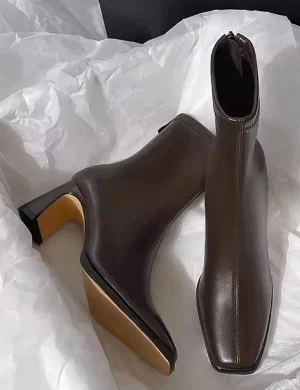 Bridgette | Women’s Block Heel Ankle Boots