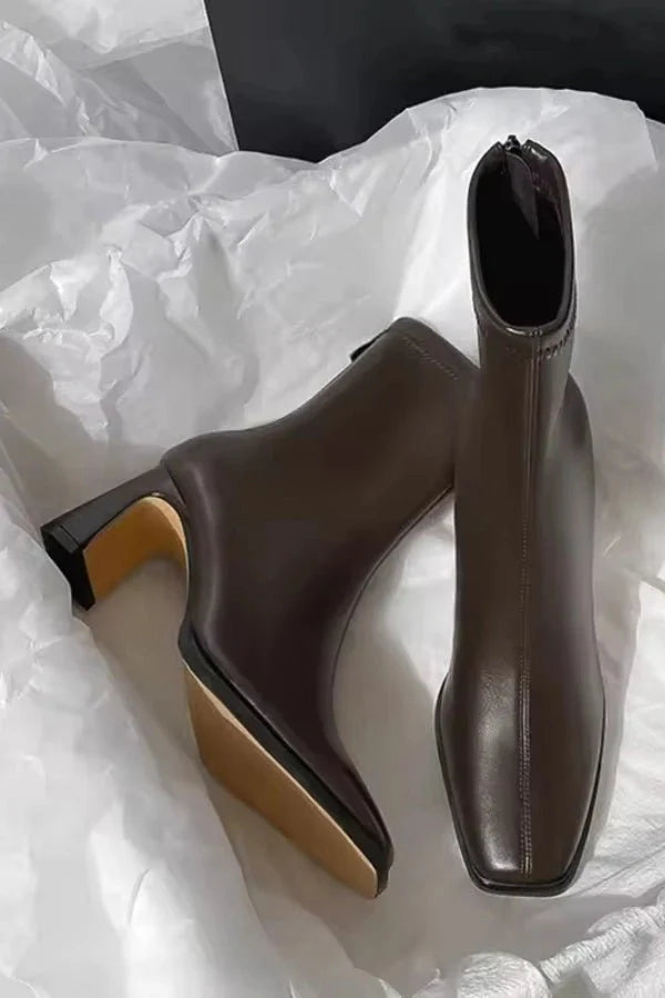 Bridgette | Women’s Block Heel Ankle Boots