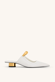 Lucille | Women’s Vegan Leather Pointed Toe Mules