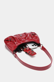Sage | Women’s Buckle Detail Shoulder Bag